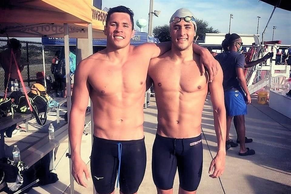 José Ángel Martínez y Héctor Ruvalcaba en competencia en Miami.