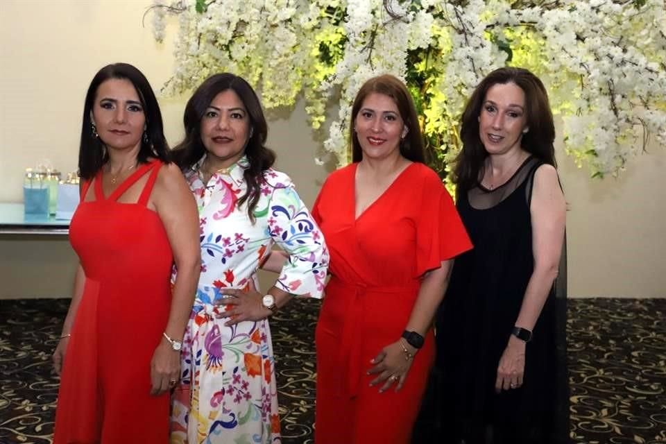 Patricia Fuentes, Ivonne González, Rocío Rodarte y Marcela Fuentes