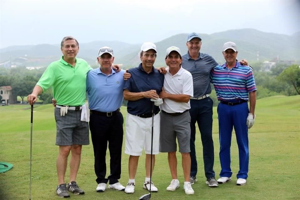 Eduardo Gutiérrez, Humberto Torres, Carlos García, Jesús Escamilla, Juan Navarro y Edmundo Gil