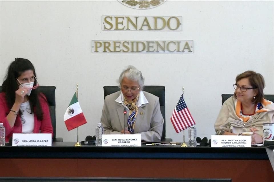 En reunión en Nuevo México, Olga Sánchez Cordero pidió discutir aborto como tema de salud pública y social, apartando enfoques religiosos.