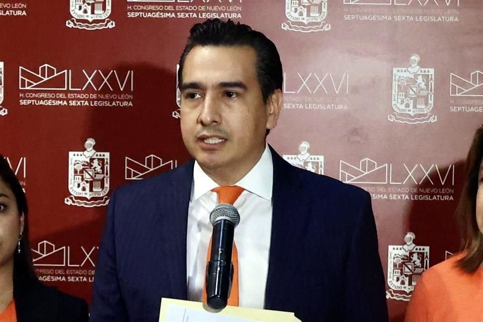 Eduardo Gaona, coordinador de la fracción de MC.