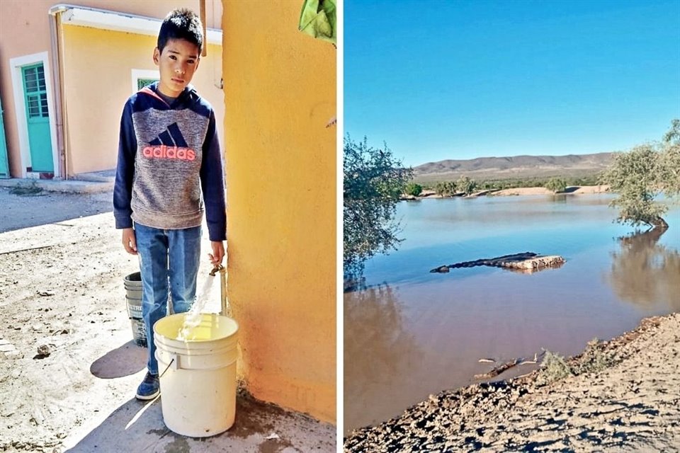 El agua potable regresó a comunidades de Doctor Arroyo y también las lluvias, que abastecieron estanques en el campo.