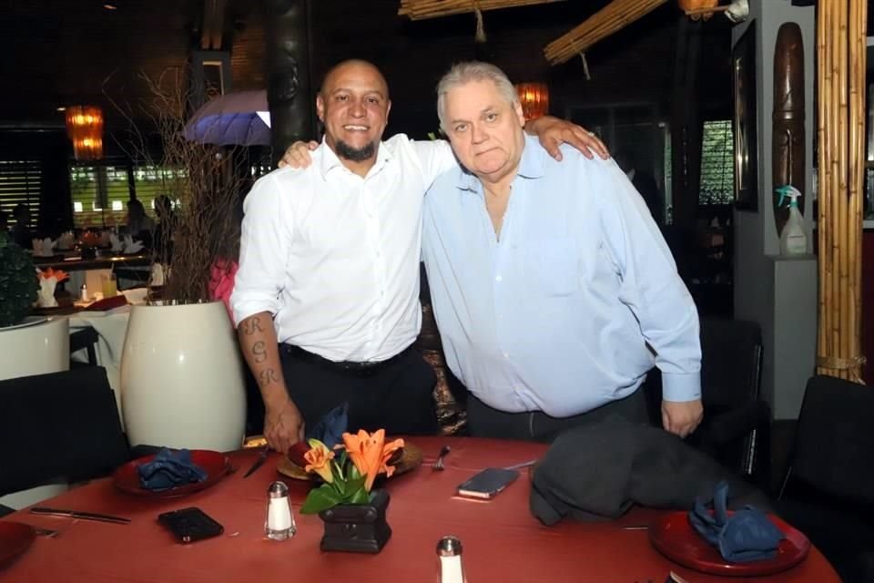 Roberto Carlos y Carlos Bremer