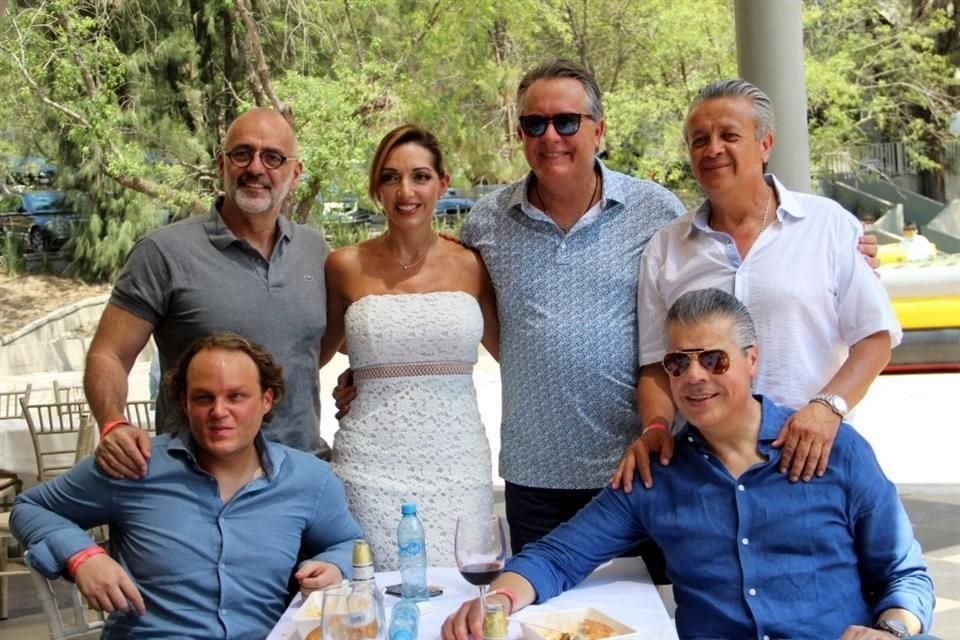 Eduardo Rodrigo, Blanca Hinojosa, Abelardo Pérches, Agustín Suárez, Manuel Galipienso y Gonzalo de la Torre