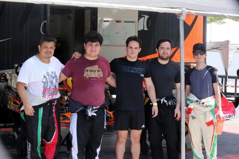 Juan Jaime Hernandez, Gonzalo Chapa, Alejandro Herrera, José Gutiérrez y José Juan Medina