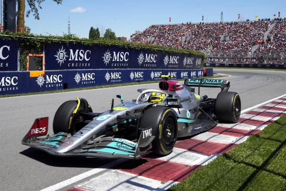 Lewis Hamilton obtuvo su segundo podio de la temporada.