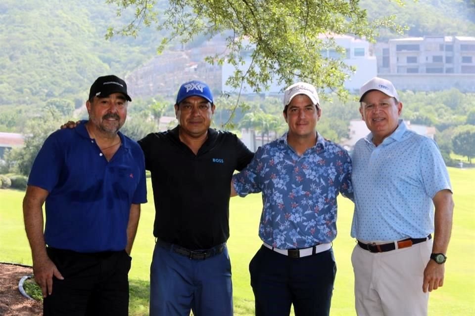 Alejandro Villarreal, Sergio Chavira, Manuel García y Rodolfo Canseco