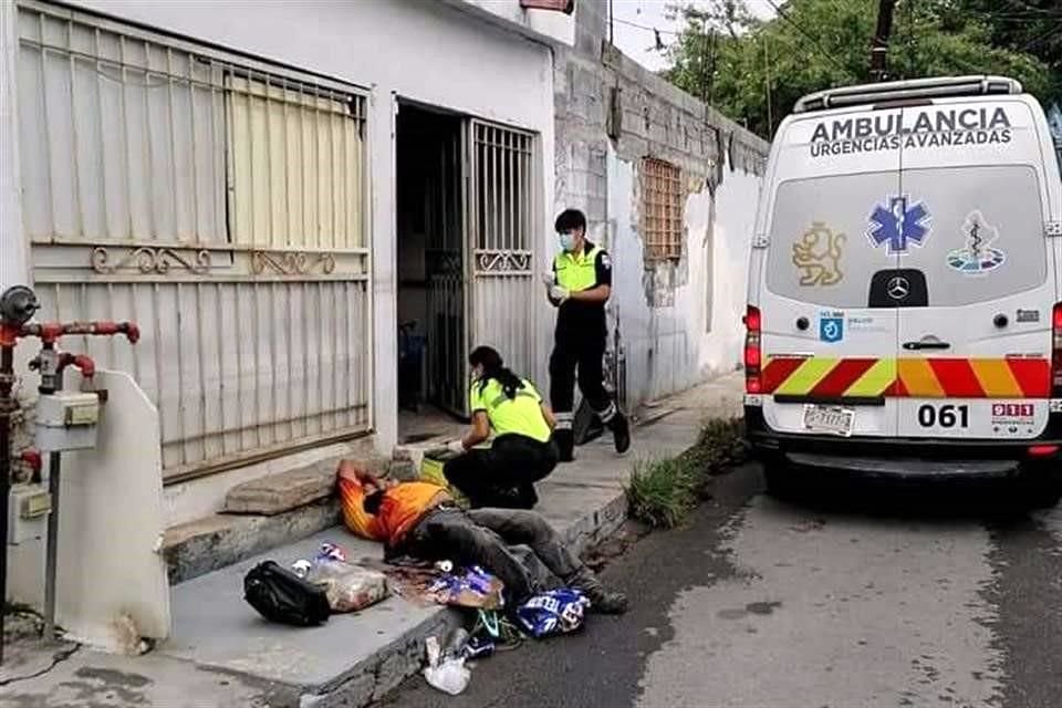 La agresión fue reportada alrededor de las 19:00 horas, en una vivienda ubicada sobre la calle Elenio Rodríguez, entre Juventino Rosas y Chapultepec, en la mencionada colonia.