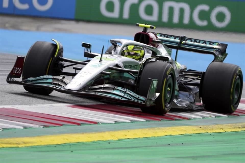 Lewis Hamilton volvió a subir al podio.