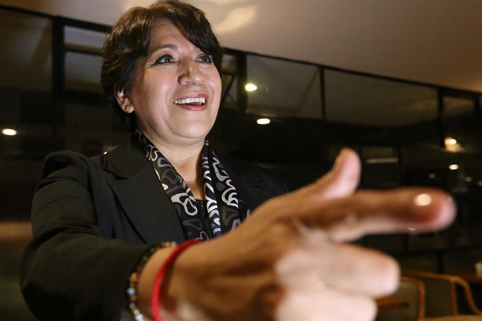 Delfina Gómez buscará de nuevo quitar al PRI la Gubernatura del Estado de México.