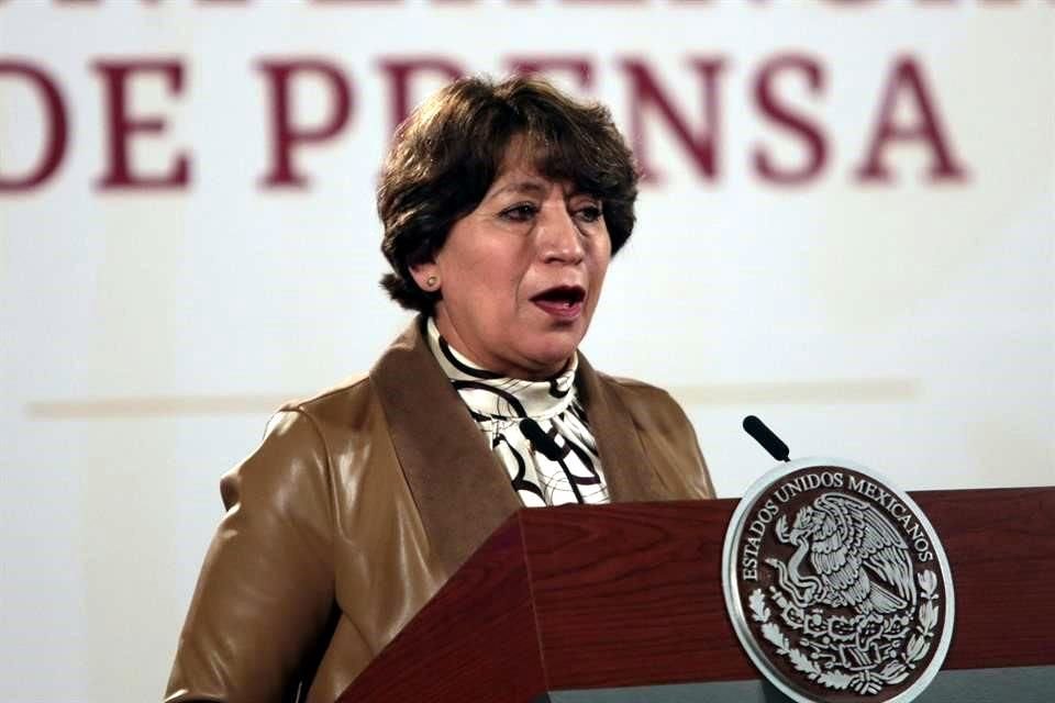 Delfina Gómez deja la SEP para ser candidata de Morena a la Gubernatura del Estado de México.