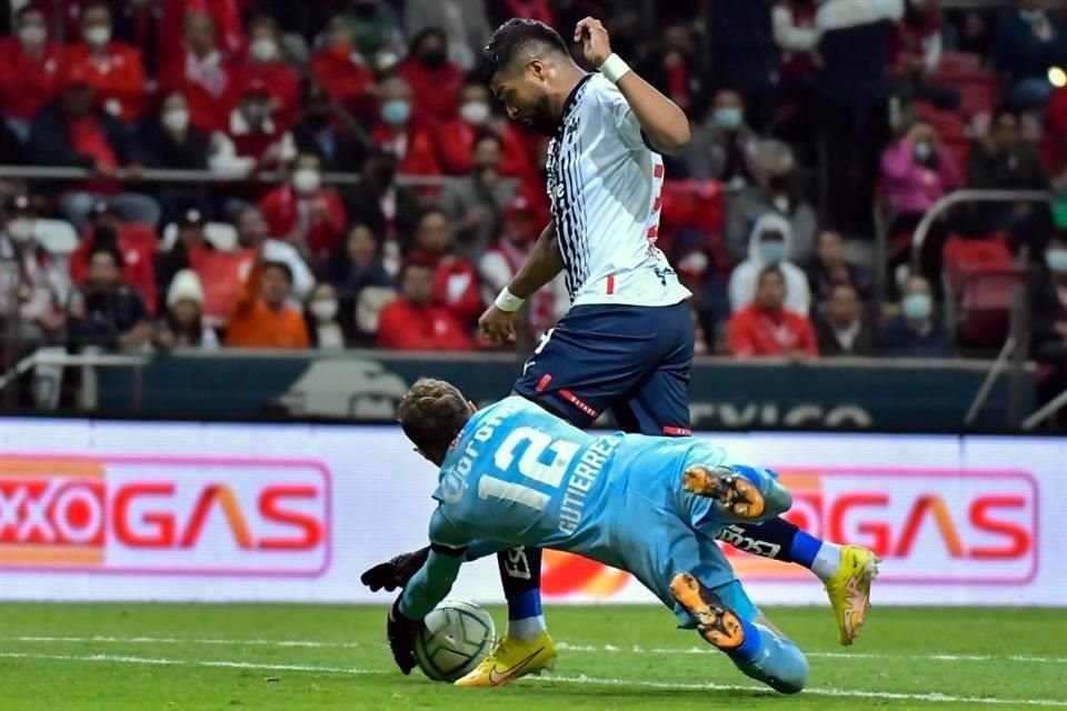 Rayados igualó 1-1 en su visita a Toluca, pero dejó sensaciones de poder ganar, pues fue mejor en la cancha.