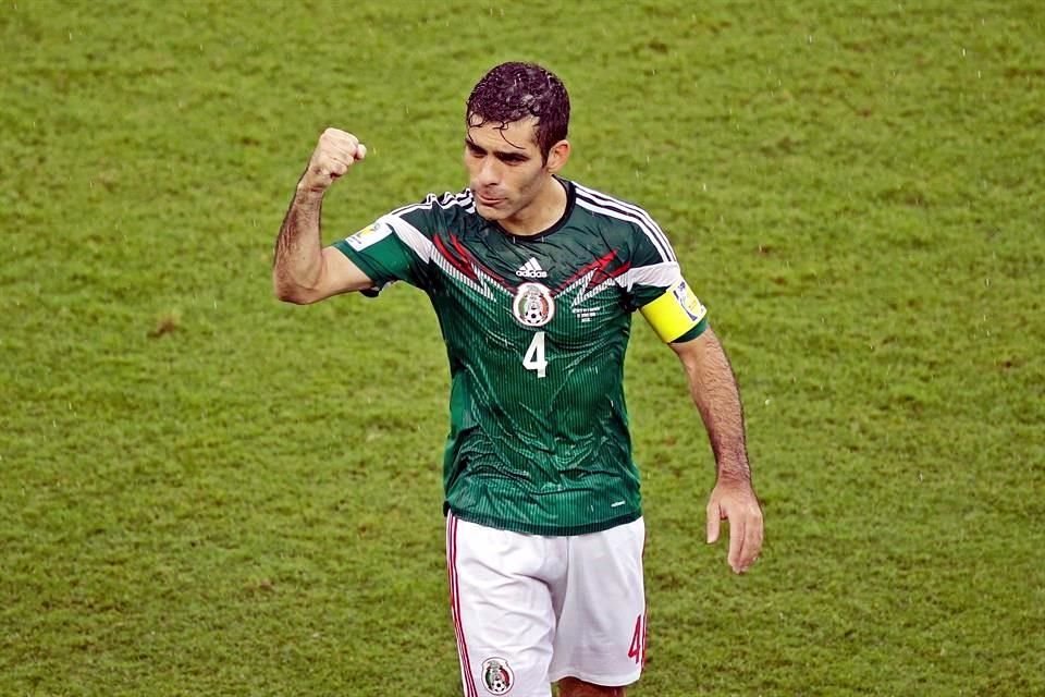 Rafa Márquez fue el tercer jugador de la historia en participar en 5 Copas del Mundo.