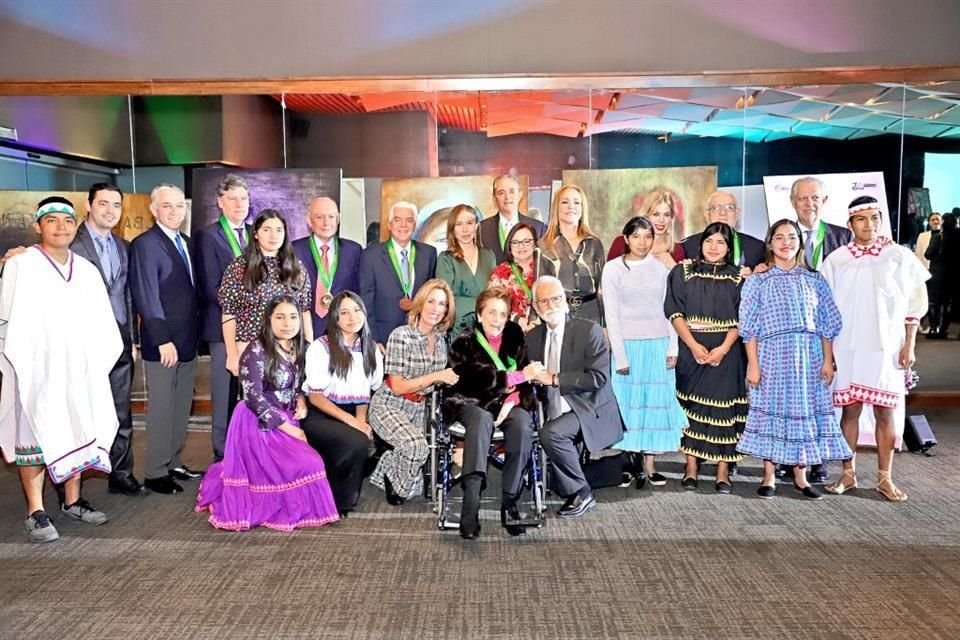 Ex Presidentes galardonados