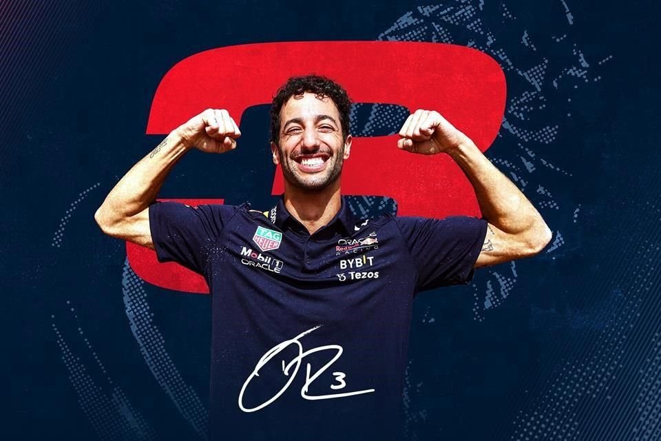 Daniel Ricciardo no está en la parrilla de la F1 en 2023.