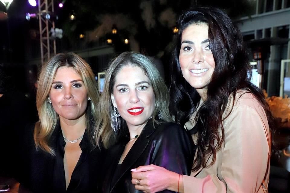 Ana Charur, Bárbara Ávila y Alejandra Elizondo