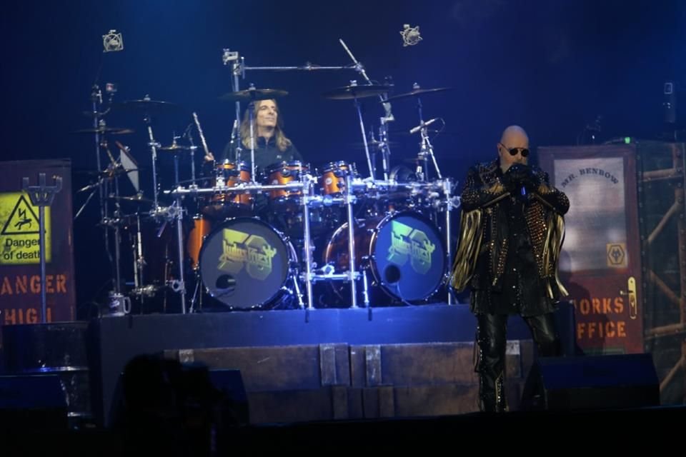 Judas Priest, con Rob Halford al frente, entregó anoche lo más selecto de sus 50 años de carrera.