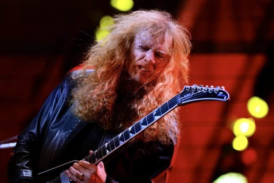 Megadeth lo dio todo en el escenario con un show que se hizo viral en internet.