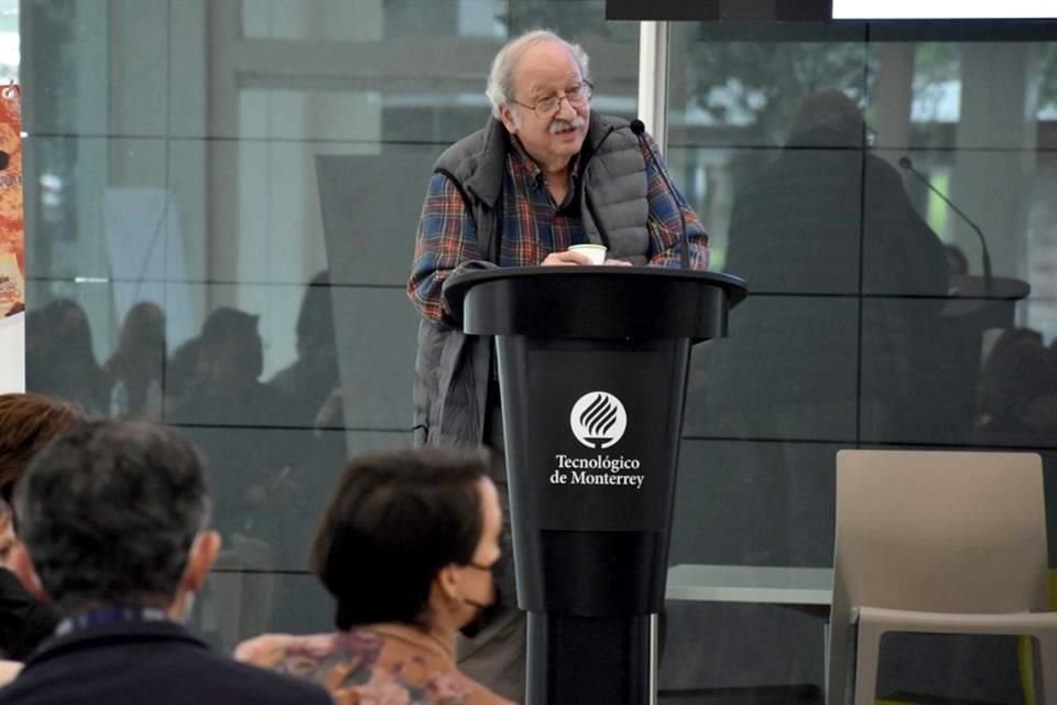 El activista Marshall Ganz estuvo en el Tec de Monterrey en un seminario de organización.