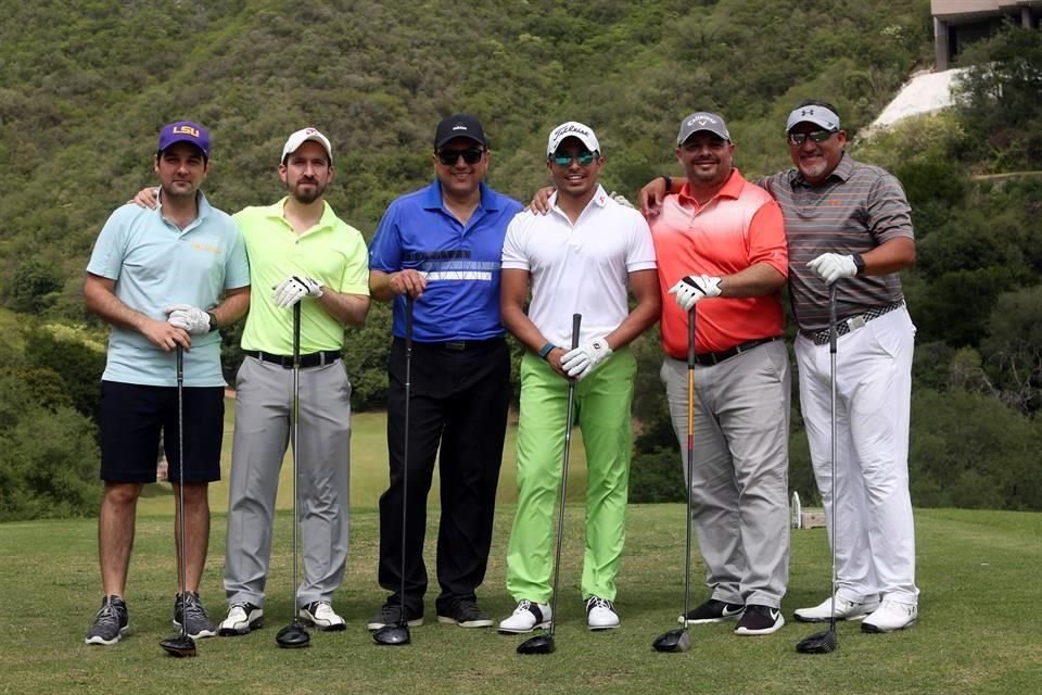 Luis Guerrero, Alex Martínez, Gerardo Treviño, Fermin Chávez, Marco Salazar y Adrián González