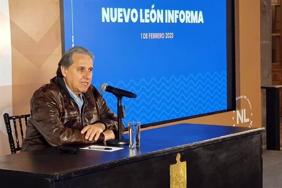Juan Ignacio Barragán, director de Agua y Drenaje. aseguró que operativamente la situación del agua es mejor que hace un año.