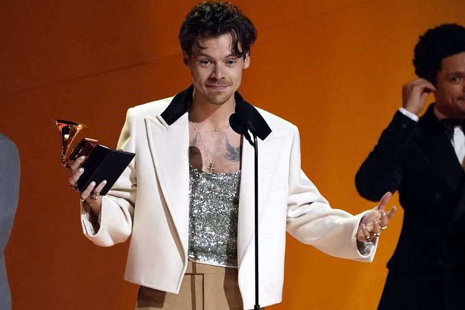Harry Styles ganó la máxima categoría en los Grammy al mejor Disco del Año por Harry's House, el tercero en su carrera de solista.