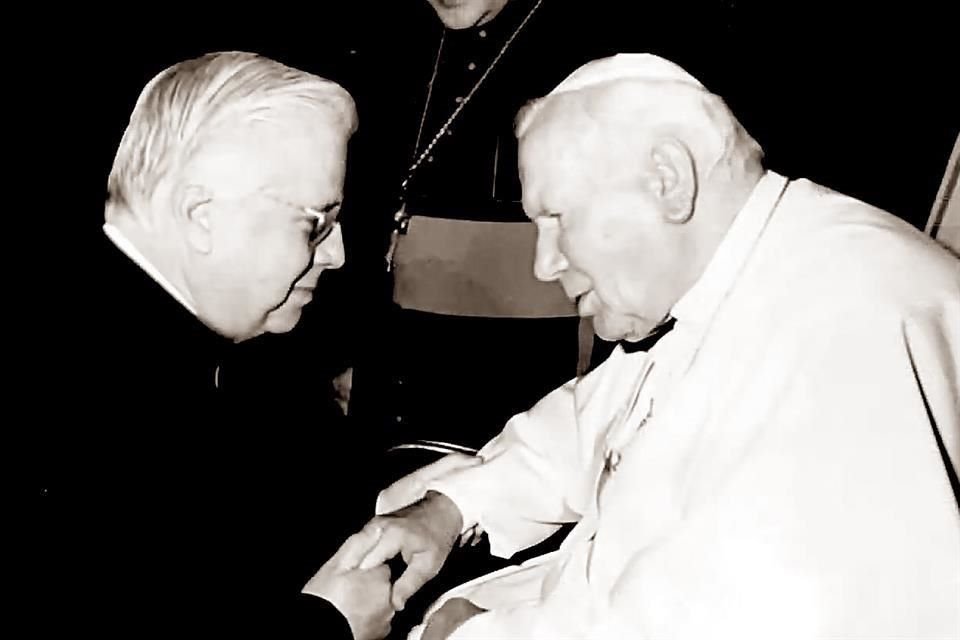 Con el Papa Juan Pablo II