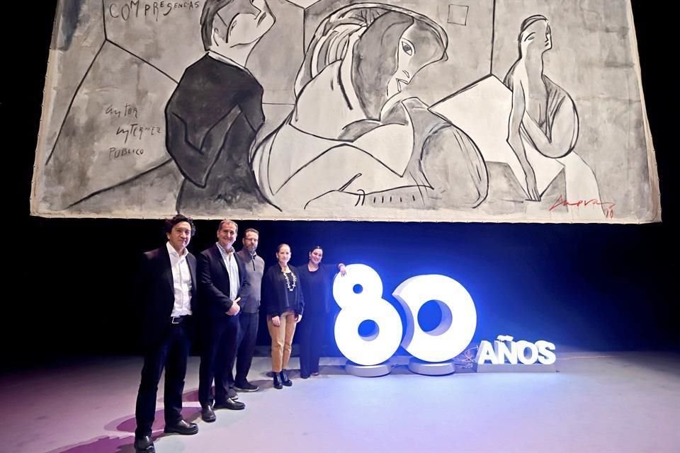 Miguel González (izq. a der.), Juan Antonio Vila Ruiz, Ricardo Marcos, Moraima Campbell y Claudia Patricia Kleemann Jaramillo son parte del equipo a cargo de reactivar la SAT.