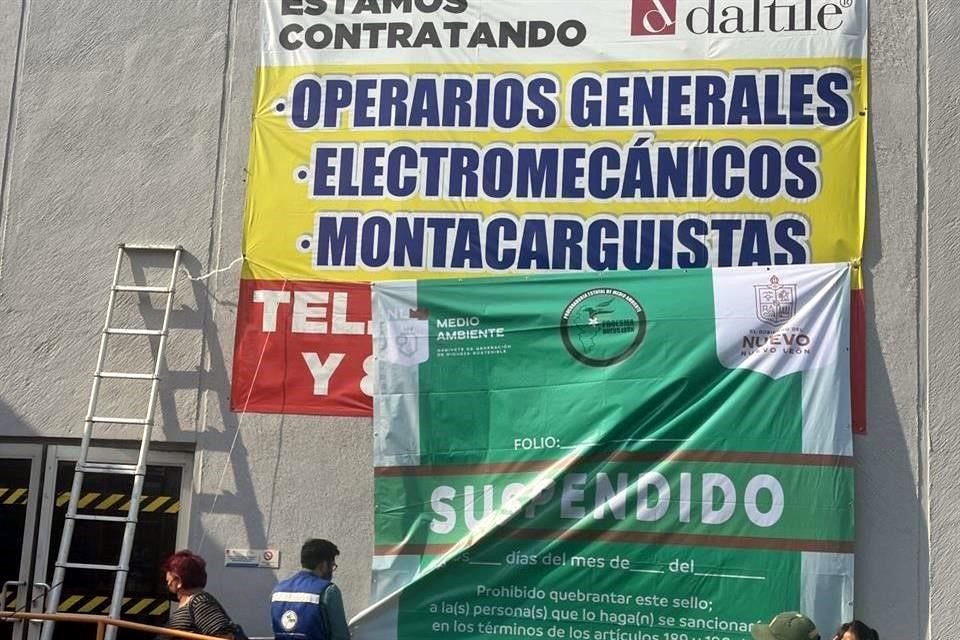 Además de la empresa Daltile, el Estado suspendió dos pedreras ubicadas en el municipio de Santa Catarina (foto).