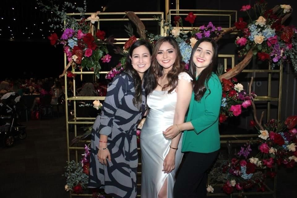Dafne Ramírez, Lizbeth Cárdenas Vargas y Natali Alvarado