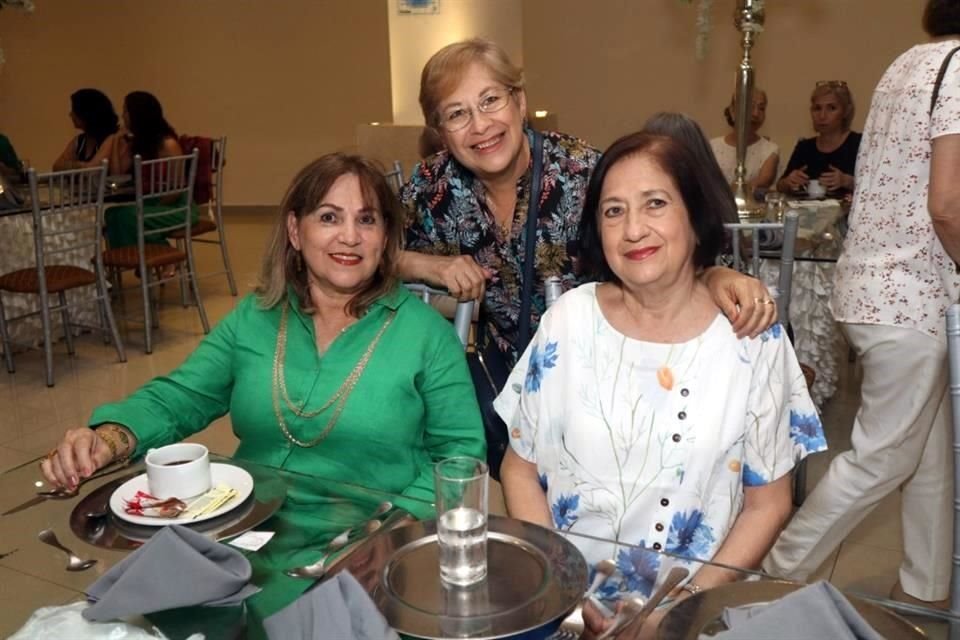 Alicia Laura Garza, Laura Ancira y Evangelina Ayala