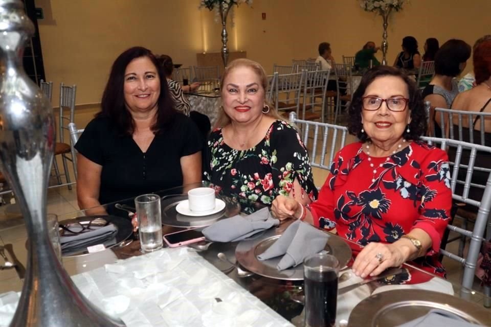 Maythé González, Ludy Treviño y Noelia Rodríguez
