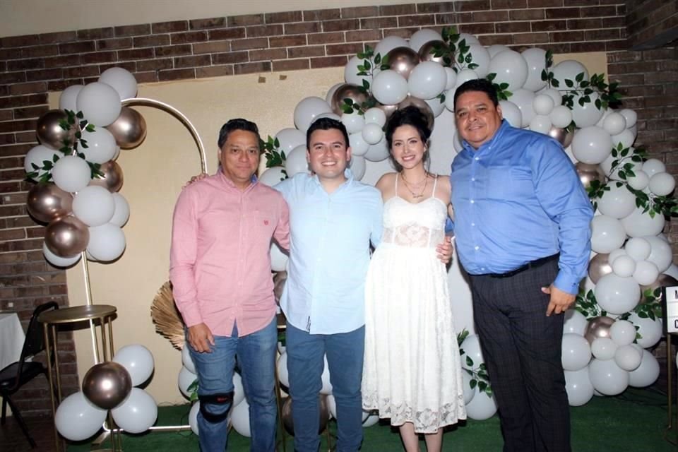 Adrián Marcelo Rodríguez, Carlos Rodríguez, Mayela Canónico y Pablo Rodríguez