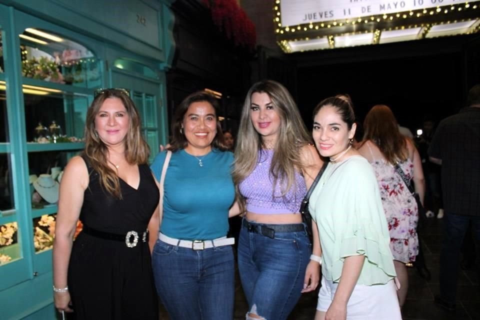 Ana Mellado, Yasminia Ramos, Queila Lozano y Nashielly Mondragón