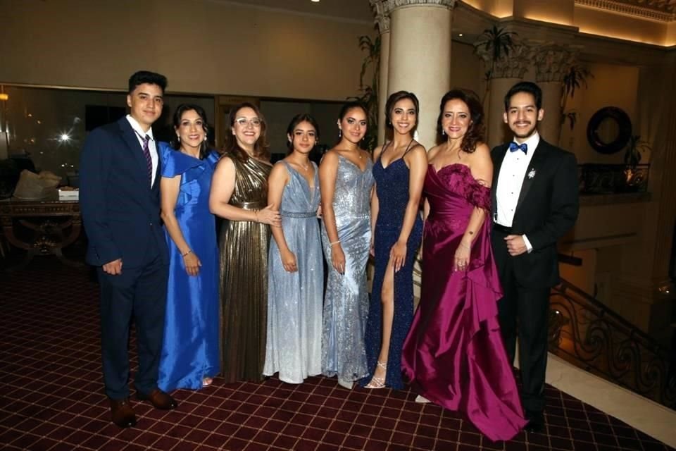 Claudia Rebollo Von Düben y familia