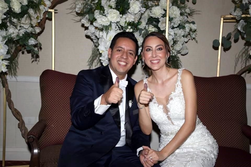 Axel Méndez Rebollo y Sofía García Cantú