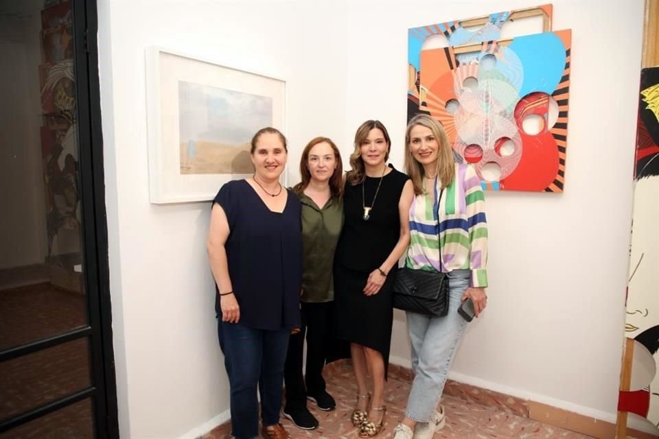 Ángela Elizondo, Patricia Junco, Ana Bárbara Caballero y Bárbara Livas