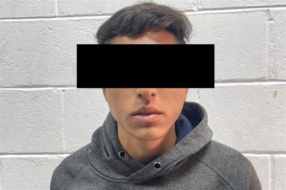 El detenido fue identificado como Osvaldo, de 19 años.