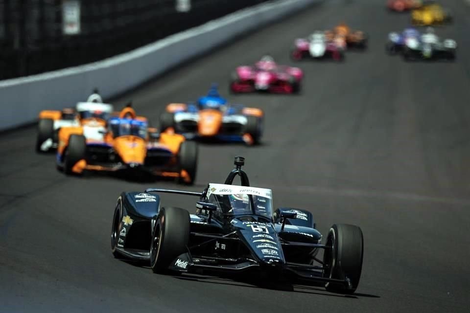 El piloto regio Pato O'Ward largará desde la quinta posición en las 500 Millas de Indianápolis.