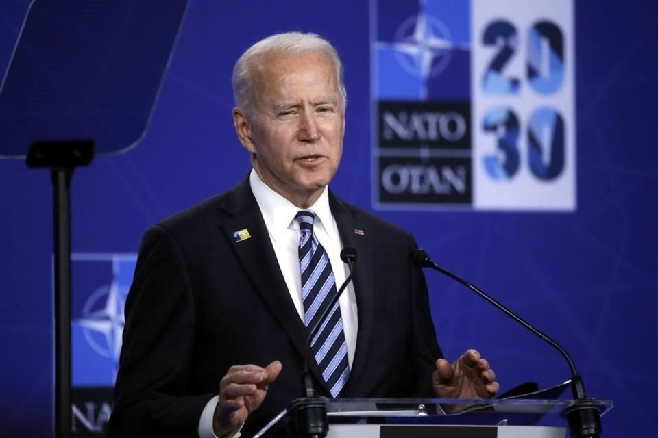 El Presidente de EU, Joe Biden, sostuvo ayer uan reunión la OTAN, en la que acordaron combatir la influencia de China.