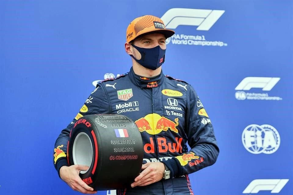 Max Verstappen ganó la pole position para el Gran Premio de Francia.