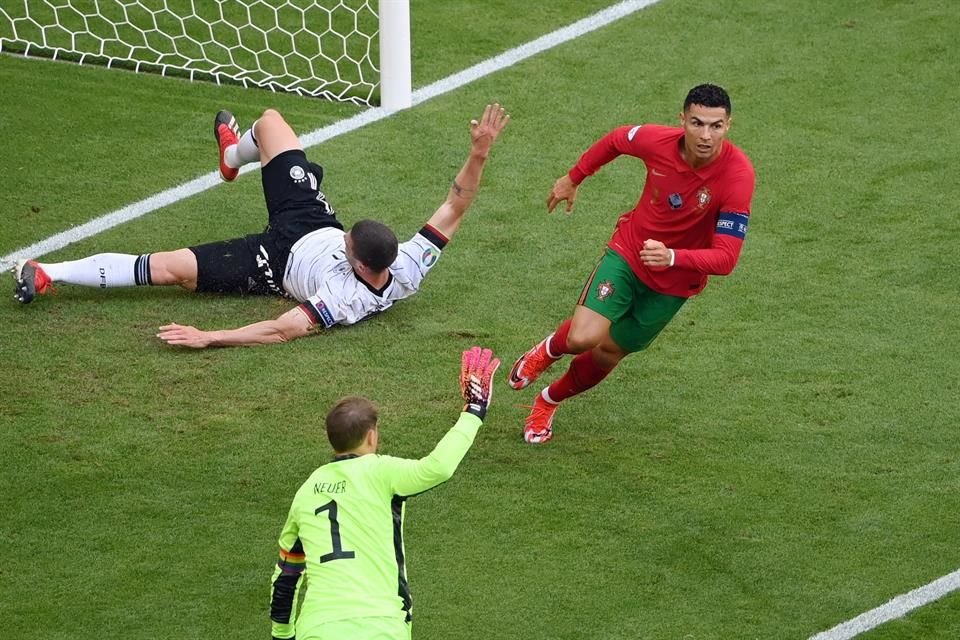 Ronaldo marcó el primer tanto del encuentro.
