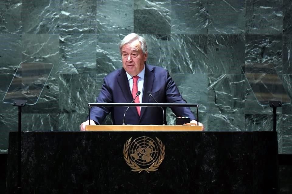 El Secretario General de la ONU afirmó que la crisis climática causada por la humanidad abrió las puertas del infierno.