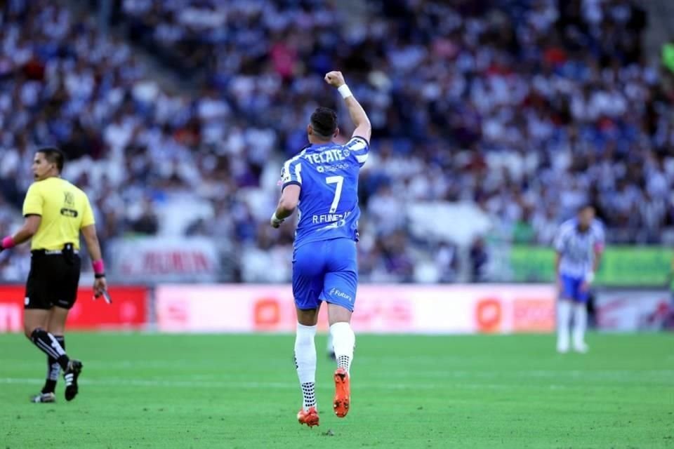 El 'Mellizo' celebró el 2-0.