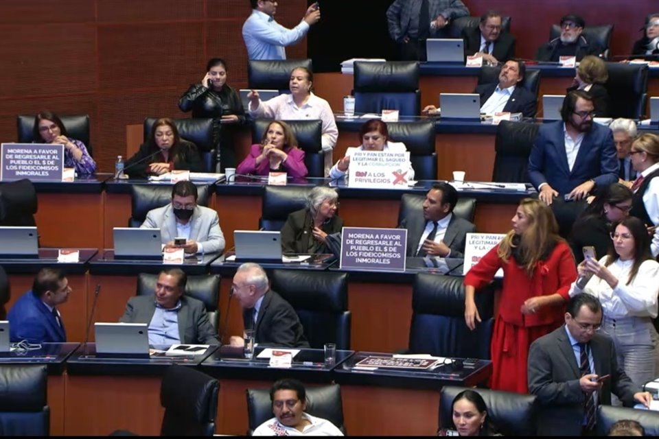 El Senado aprobó el dictamen que elimina los 13 fideicomisos del Poder Judicial de la Federación, con un valor de 15 mil millones de pesos.