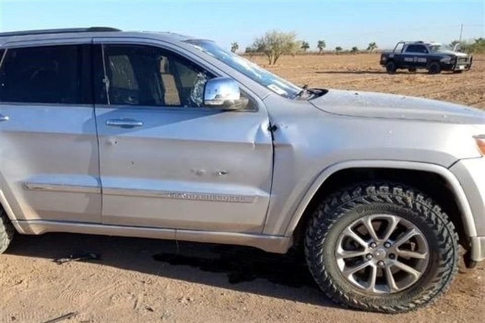 Cuatro vehículos fueron asegurados, entre ellos uno blindado.