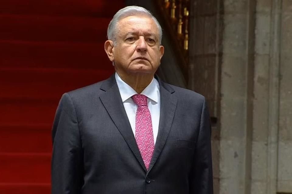 Andrés Manuel López Obrador en su informe de Gobierno.