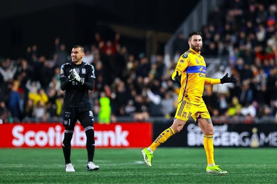 Con golazo de Gignac en minutos finales, Tigres rescata empate de 1-1 ante Vancouver en la ida de Primera Ronda de la Concachampions.