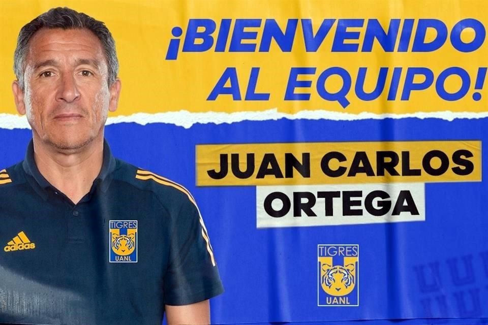 Ortega, quien fue jugador de Tigres en los 90, será el nuevo encargado de las Fuerzas Básicas.