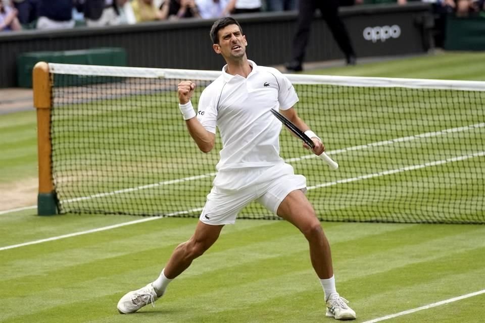 El serbio Novak Djokovic alcanzó su Final número 30 de Grand Slam.